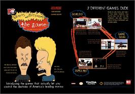 Advert for Beavis And Butt-head on the Nintendo Game Boy.